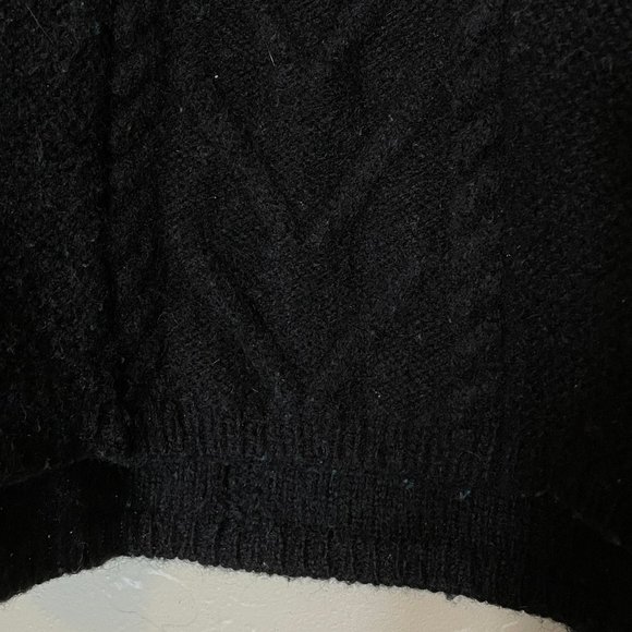 Women's Black Small BCBGMaxAzria Sweater S/S - Picture 6 of 11